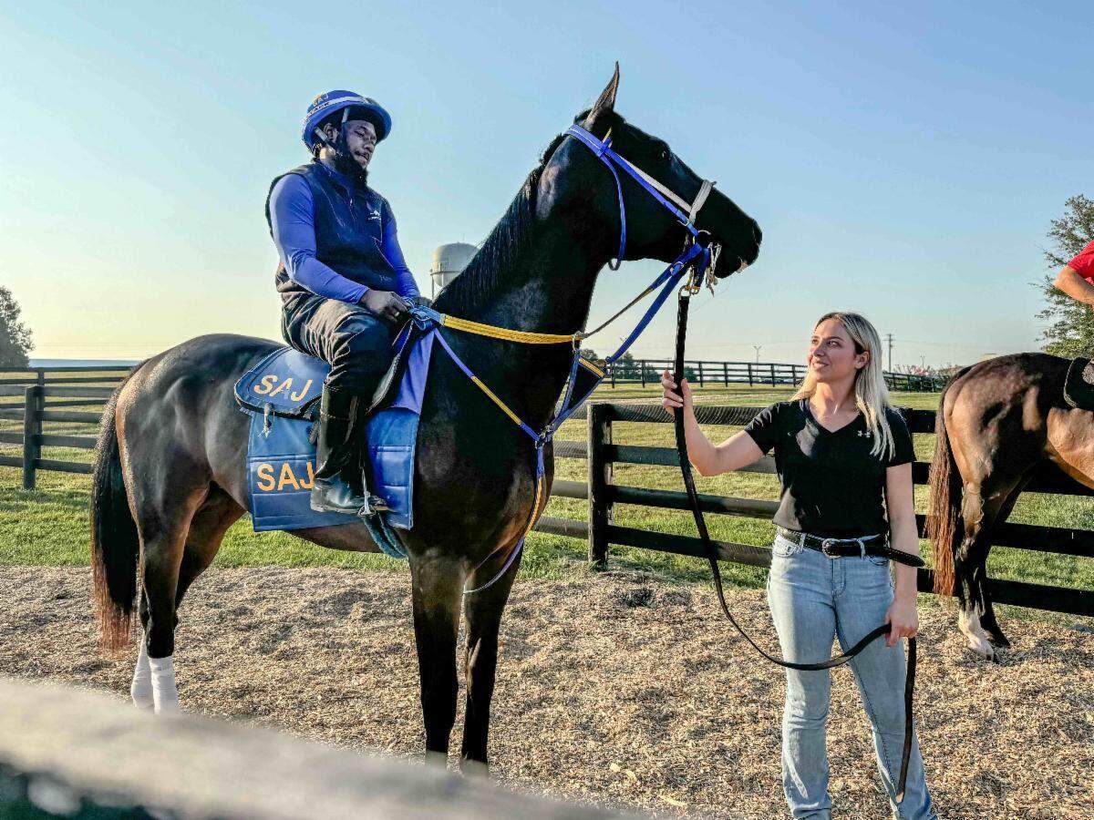Ken Ramsey’s Reach for the Rose runs in Sunday’s $1 million National Thoroughbred League Juvenile Sprint at Kentucky Downs as the 9-2 third choice in a field of 11.