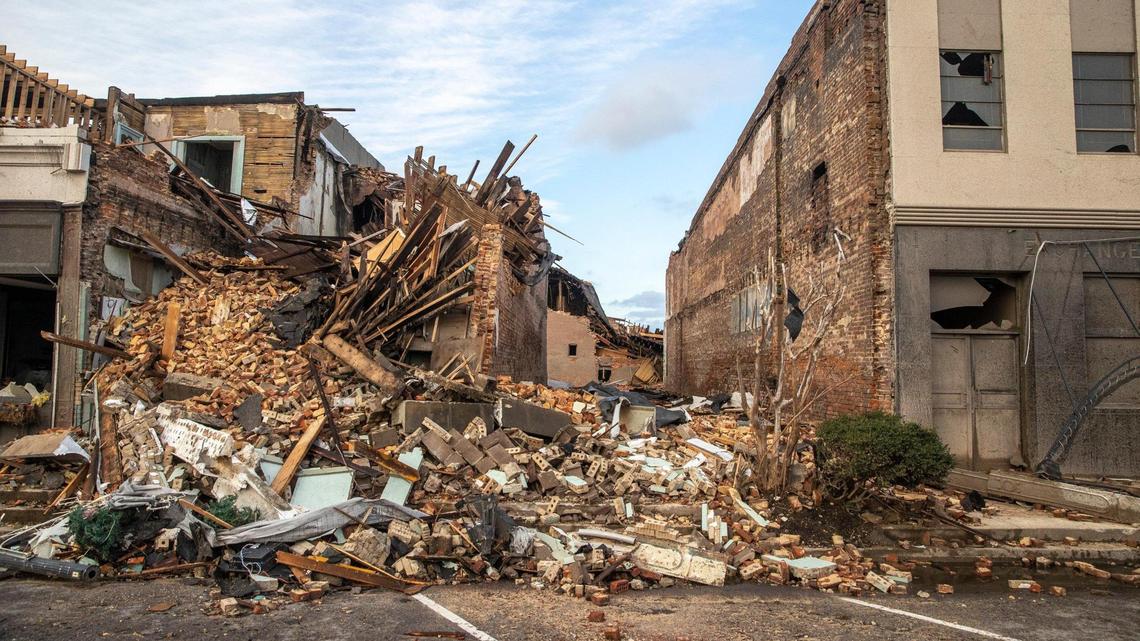 ‘Our hearts are broken.’ McConnell, Paul back Beshear’s request for federal storm help.