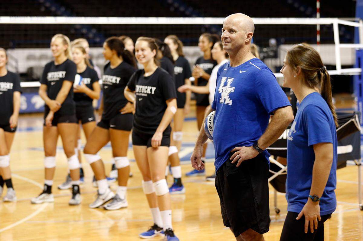 Kentucky volleyball coach Craig Skinner has led the Cats to an NCAA Tournament bid in each of his 13 seasons and won a share of the Southeastern Conference title and a No. 4 overall NCAA seed last season.