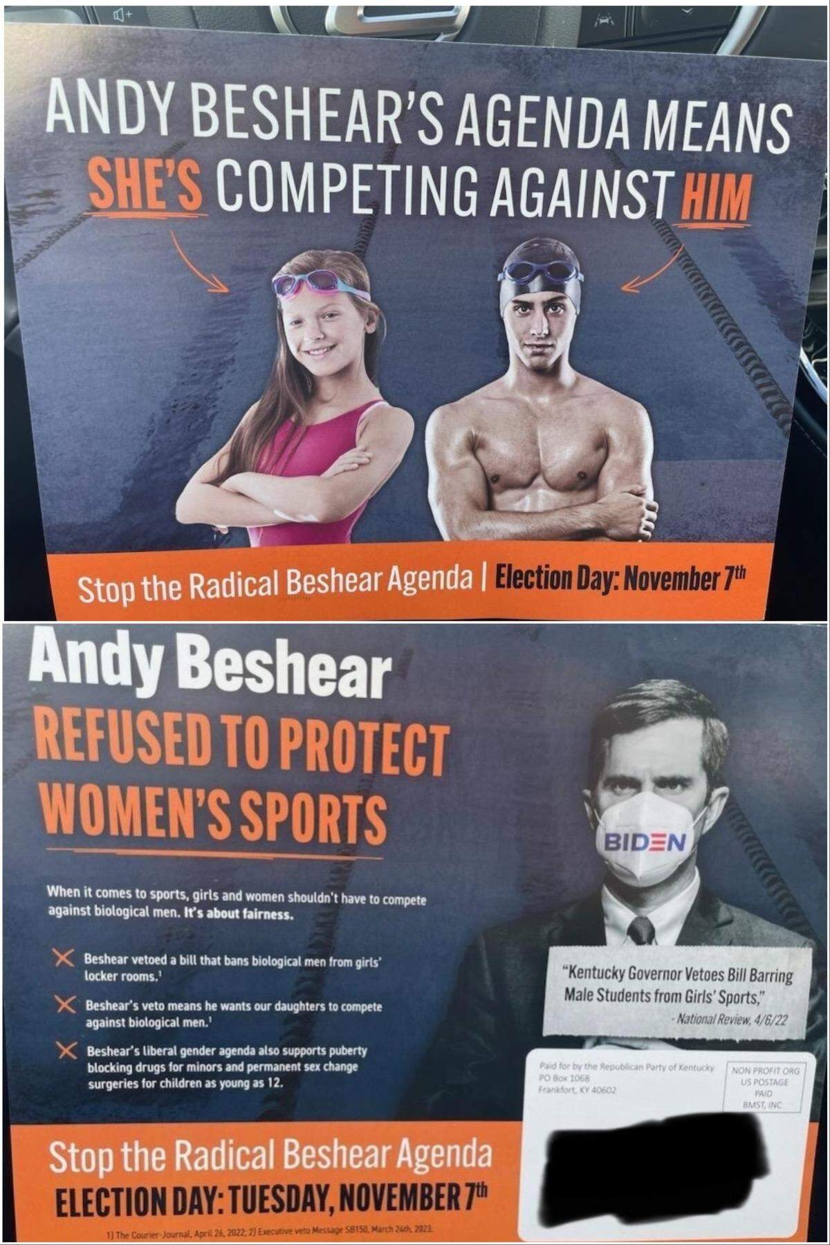 A mailer from the Republican Party of Kentucky