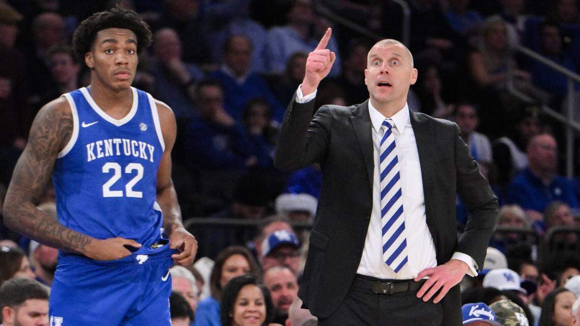 ‘Just a lot of ways we can get a lot better.’ Mark Pope reacts to UK’s loss to Ohio State.