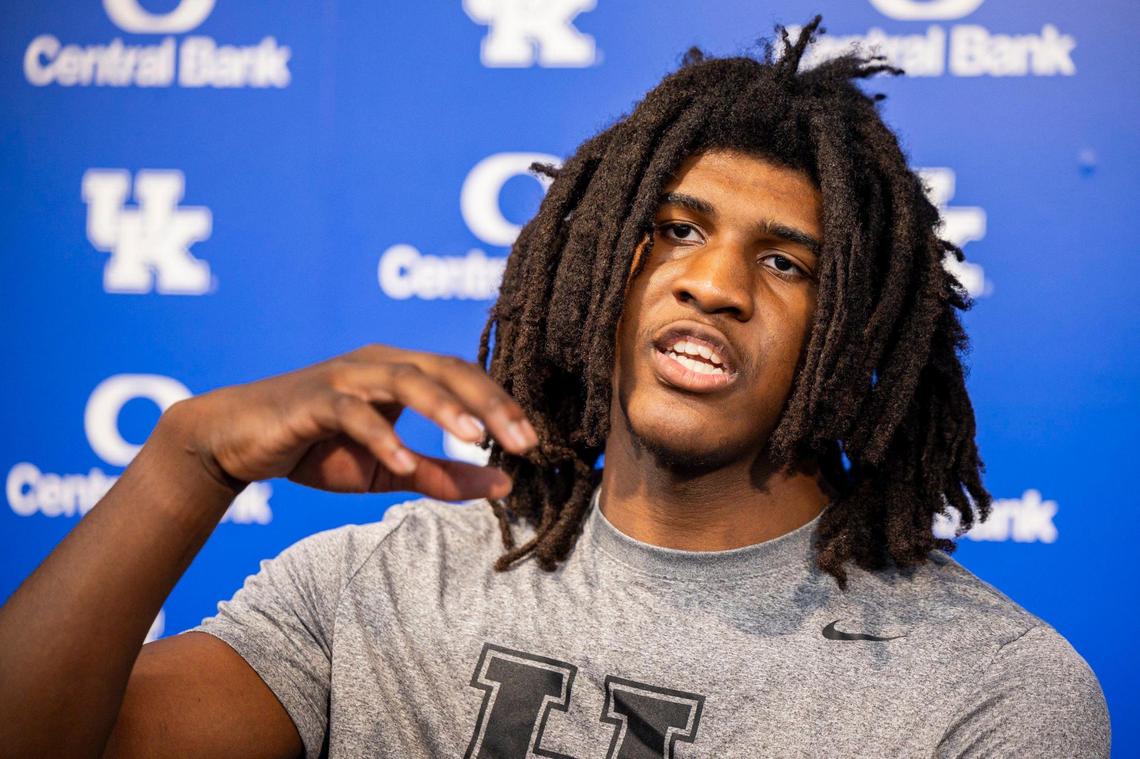 Jayden Quaintance transferred to Kentucky from Arizona State after last season.