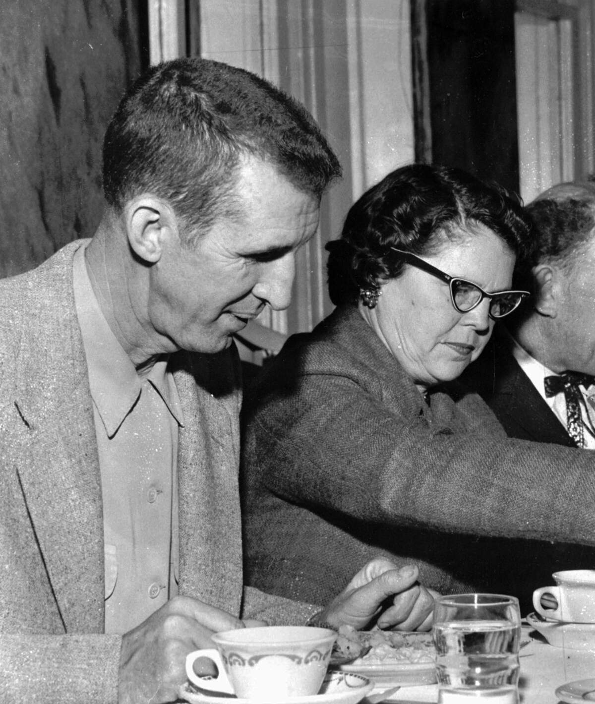 David "Stringbean" Akeman and his wife, Estelle are shown in this file photo dated 1972. Akeman, who died in 1973, will be posthumously inducted into the Kentucky Music Hall of Fame May 11.