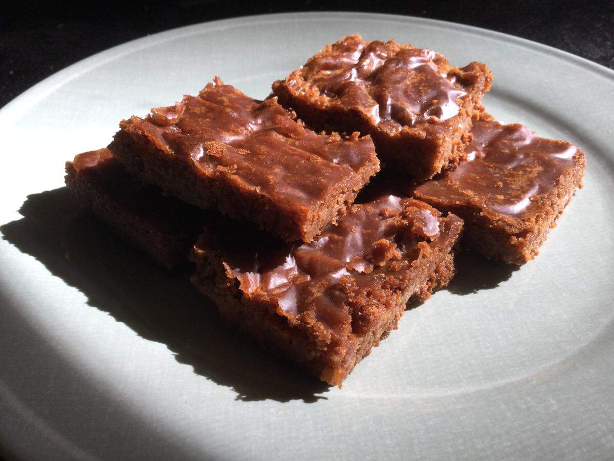 Butterscotch Brownies from the newest cookbook from Barbara Harper Bach are winners. They’re rich and decadent, but super easy to make.