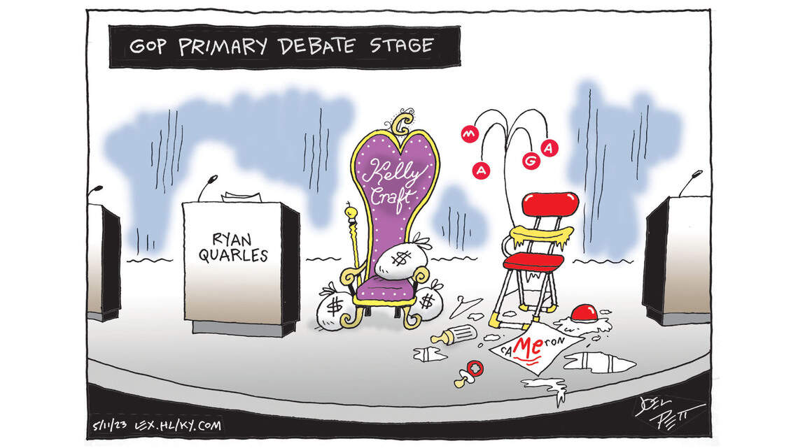 Joel Pett: More empty chairs