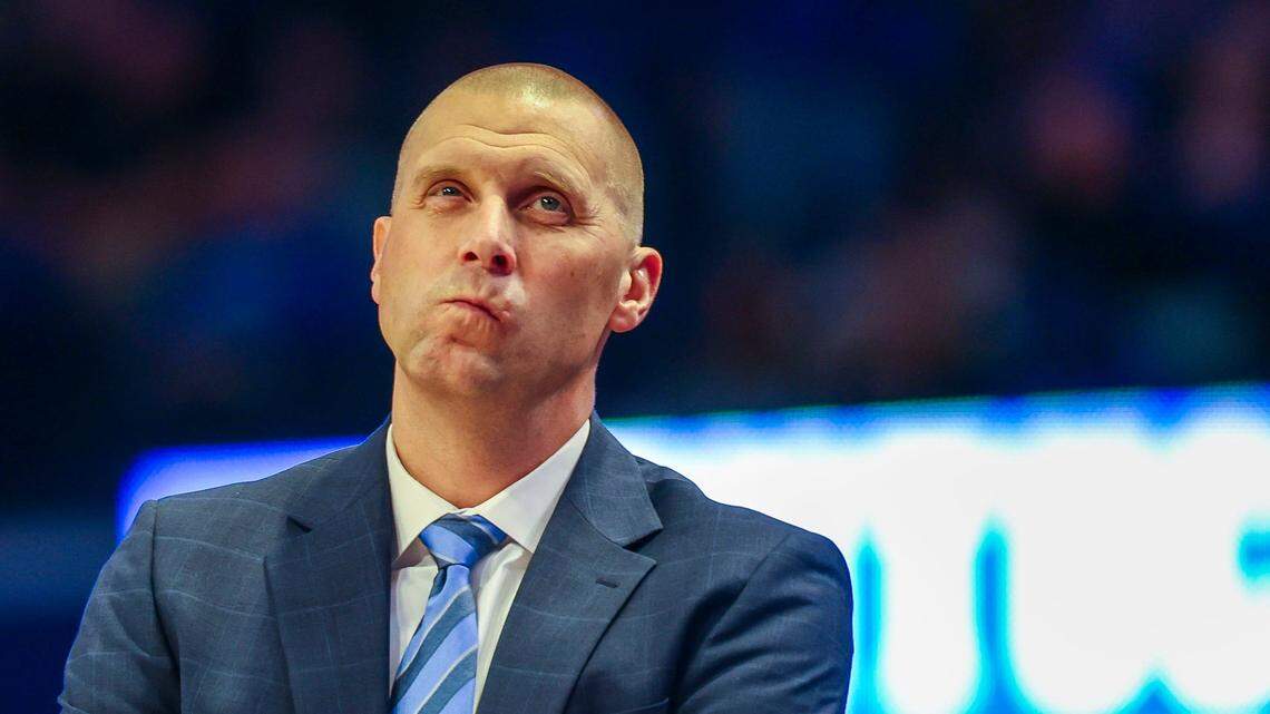 Kentucky head coach Mark Pope played two games against Louisville as a UK player and will coach against the Cardinals on Saturday.