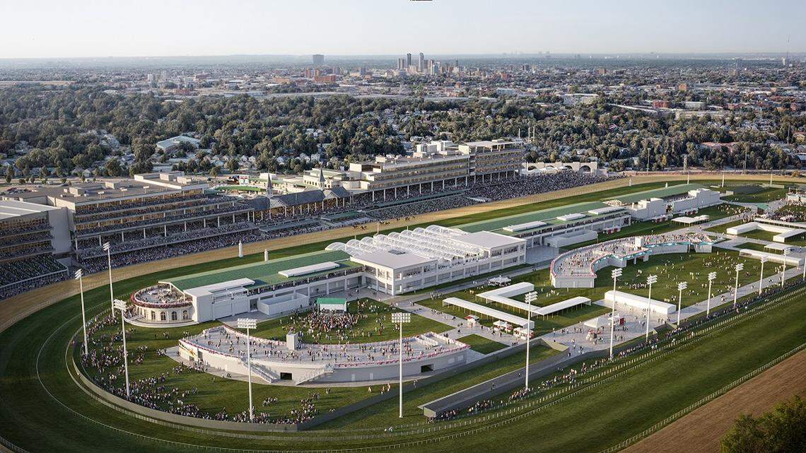 New permanent seating is coming to the infield, including three new buildings in the General Admission area that will offer ticketed upgrades including rooftop viewing.