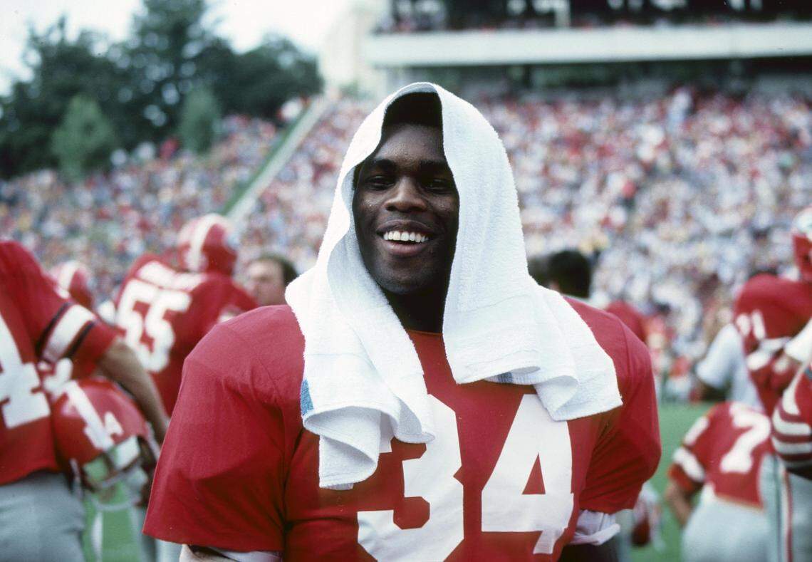 As a Georgia running back from 1980 through 1982, Herschel Walker led coach Vince Dooley’s Bulldogs to the 1980 national championship and won the 1982 Heisman Trophy.