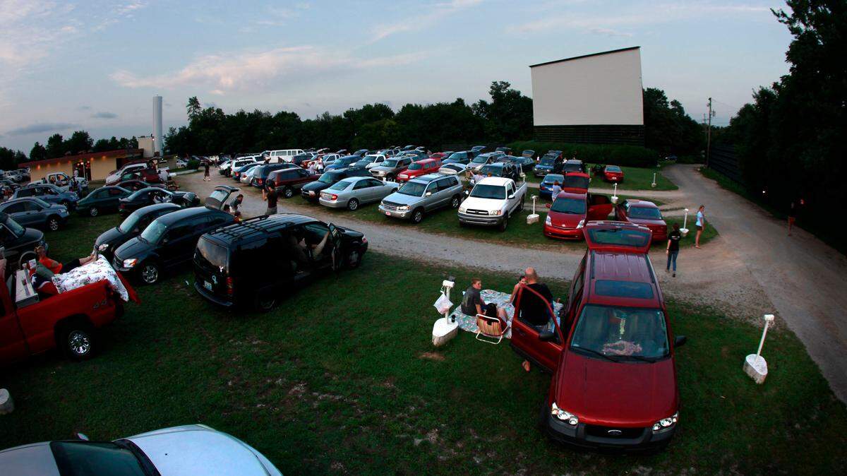 On July 15, opening night of Harry Potter and the Deathly Hallows, Part 2, moviegoers  arrived early at Winchester's Sky-Vue Twin Drive-In. First-run movies are the norm now at drive-ins.   
