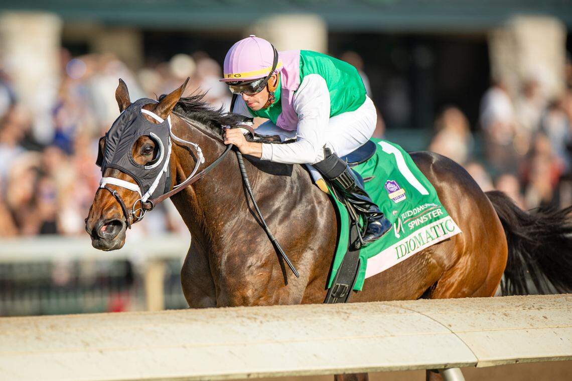 Idiomatic’s final race was the Grade I Juddmonte Spinster Stakes at Keeneland which she won by 6 1/2 lengths on Oct. 6.