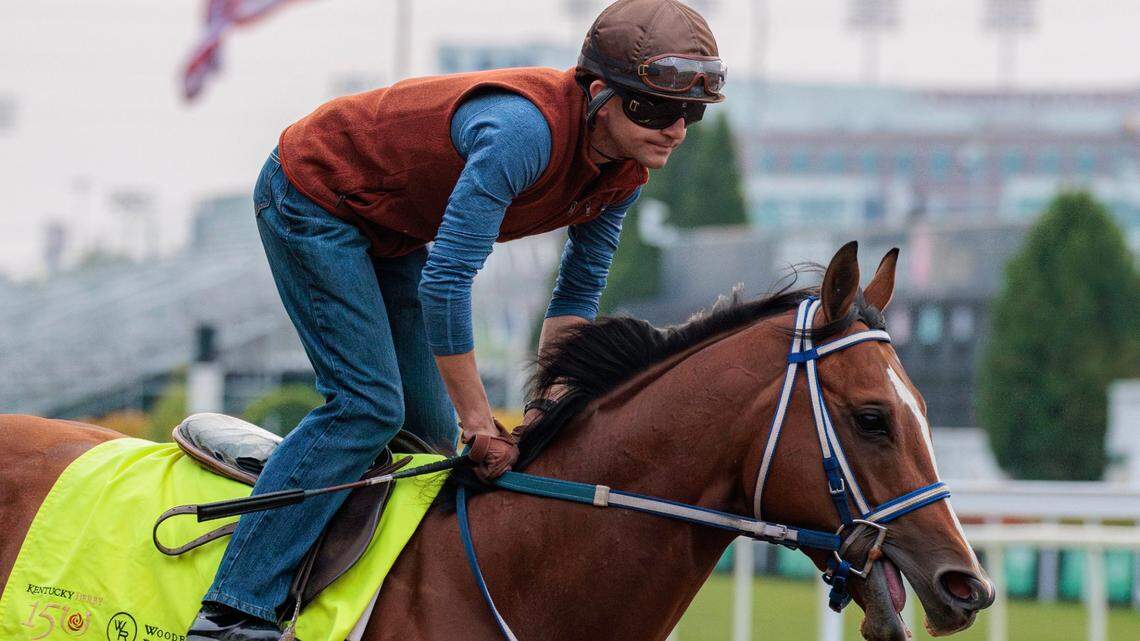 How 2024 Kentucky Derby horses have run on sloppy or wet tracks