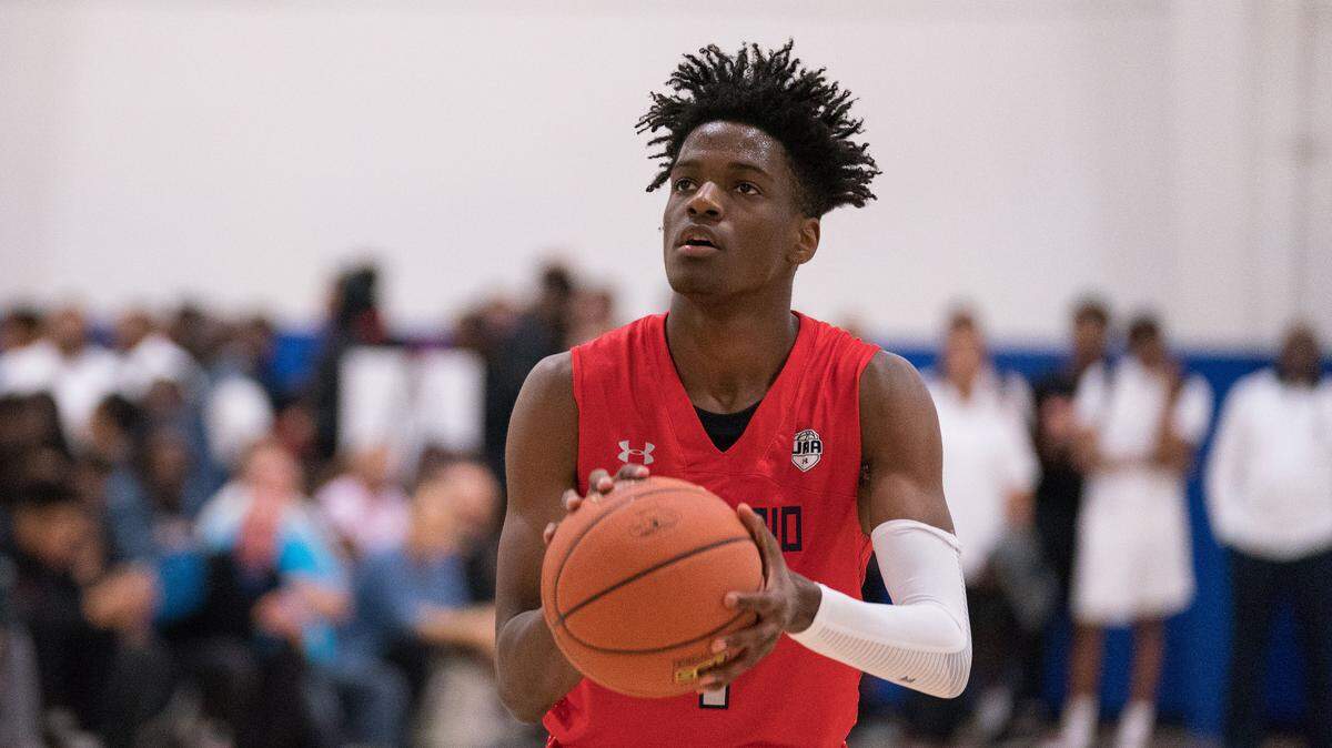 Bryan Antoine is one of the top basketball players on the Under Armour travel circuit.