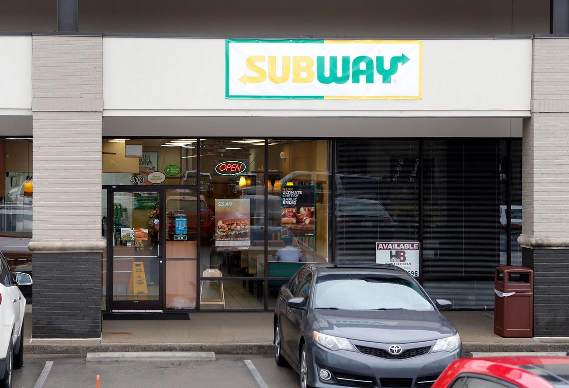 Subway, 3061 Fieldstone Way, has been placed on probation by the health department.