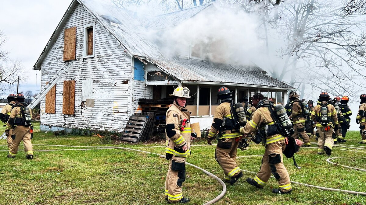 Lexington Fire Department Battalion Chief Shane Poynter and the Lexington Fire Department invite media members to the Lexington Fire Recruit Class 73 “House Burn” on November 14, 2024, in Lexington, Ky.