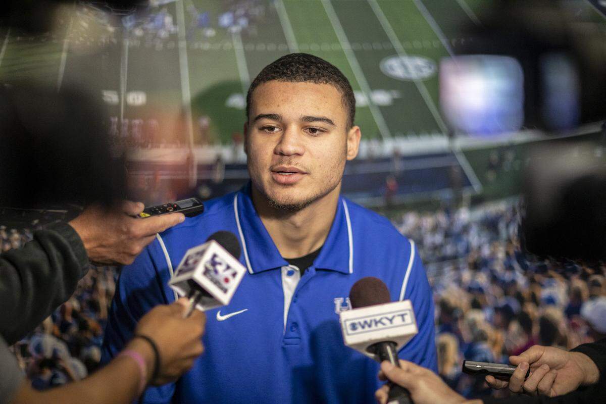With the cancellation of UK's spring game, fans missed out on their first opportunity to see Auburn transfer Joey Gatewood play.