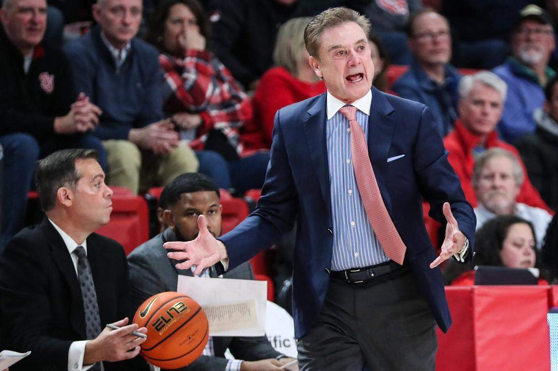 Dec 6, 2023; Queens, New York, USA; St. John’s Red Storm head coach Rick Pitino at Carnesecca Arena. Mandatory Credit: Wendell Cruz-USA TODAY Sports
