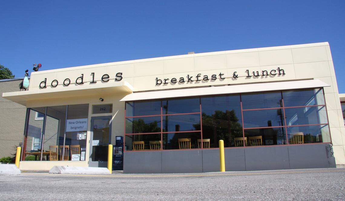 The Doodles building will be listed for sale separately. It’s across the corner from the former Atomic Cafe. The restaurant is expected to stay.