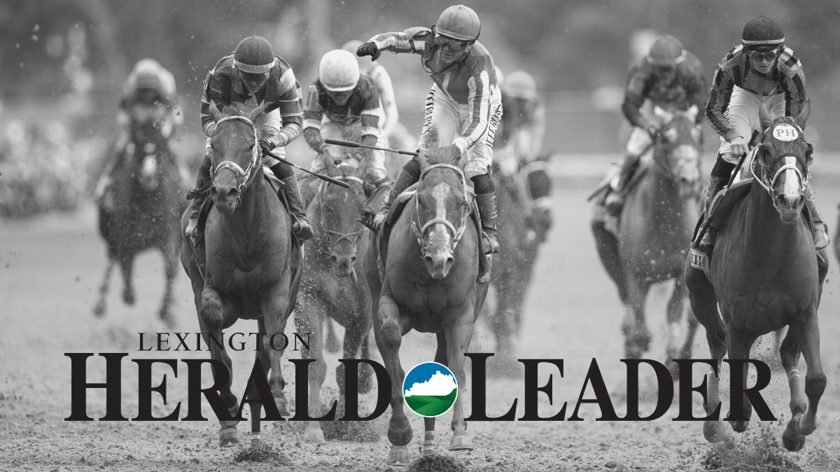 Lexington Herald-Leader afternoon newsletter header image showing Mage, with Javier Castellano up, (8) crosses the finish to win the 149th running of the Kentucky Derby at Churchill Downs in Louisville, Ky., Saturday, May 6, 2023.
