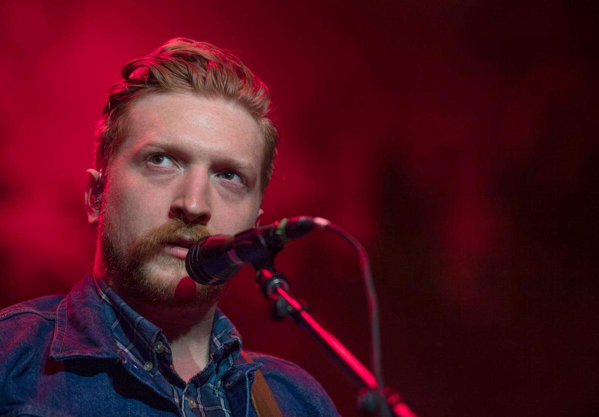Lawrence County, Ky. native Tyler Childers performed to a sold-out crowd on his second night of a residency at the Ryman Auditorium Friday, Feb. 7, 2020, in Nashville, Tenn. Childers was joined onstage by Marty Stuart and two of his Lawrence County teachers for ballads, rockabilly and a psychedlic light show.