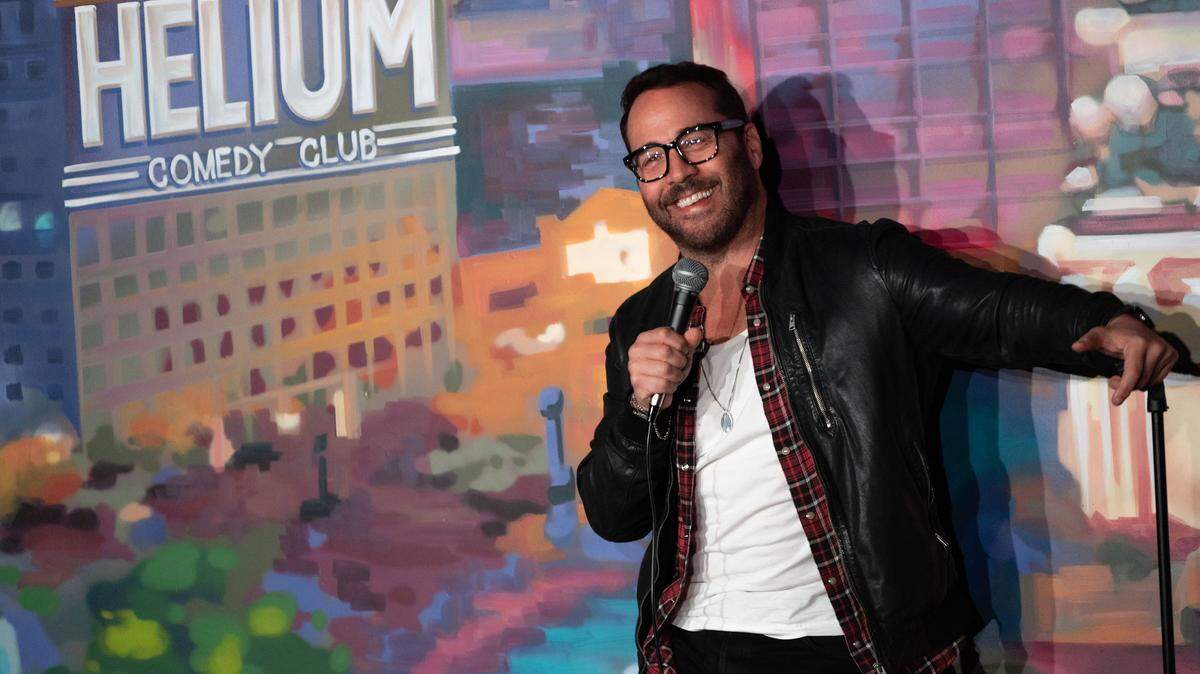 Jeremy Piven performed in October at the Helium Comedy Club in Indianapolis. The Hollywood star has been doing stand-up comedy for the past two years.