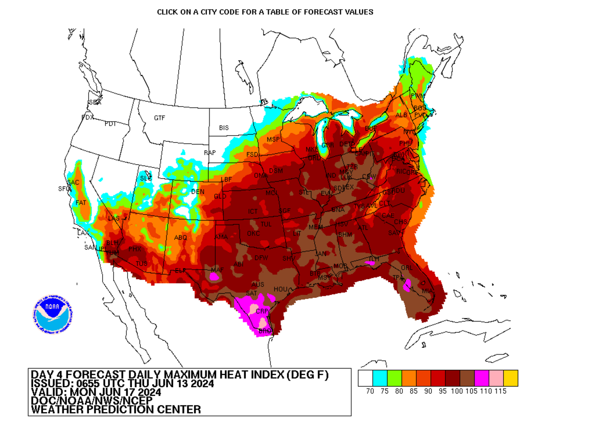 Kentucky will face high heat wave indexes next week.