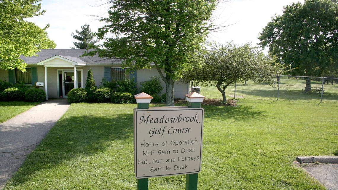 Photo taken on Tuesday, April 24, 2012 at the entry to Meadowbrook Golf Course in Lexington, Ky. Photo by David Perry | Staff