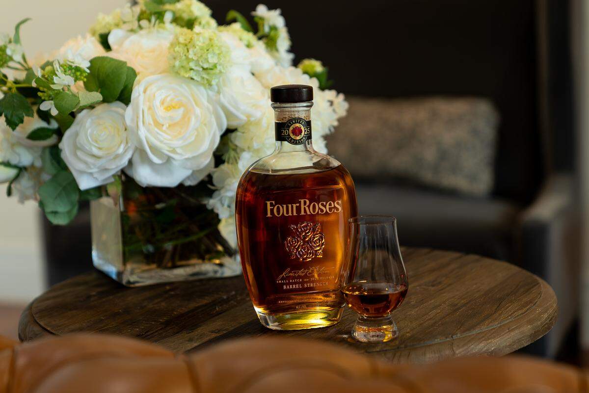 The 2025 Limited Edition Four Roses Small Batch Bourbon will be released on Sept. 3. You can enter a drawing for the chance to purchase a bottle at the Lawrenceburg distillery.