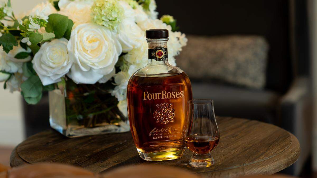 The 2025 Limited Edition Four Roses Small Batch Bourbon will be released on Sept. 3. You can enter a drawing for the chance to purchase a bottle at the Lawrenceburg distillery.