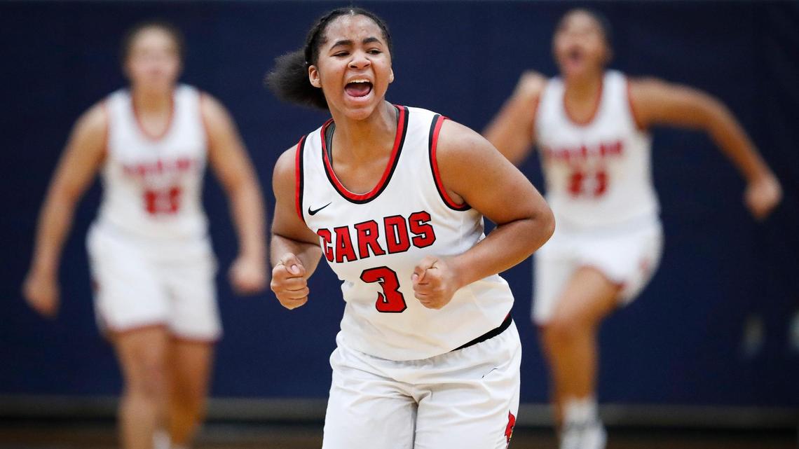 Ciara Byars (3) and George Rogers Clark will represent the 10th Region in the Girls’ Sweet 16 in Rupp Arena this week.