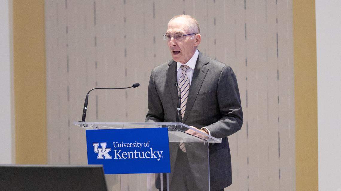 UK president defends law school dean. University board wants more transparency