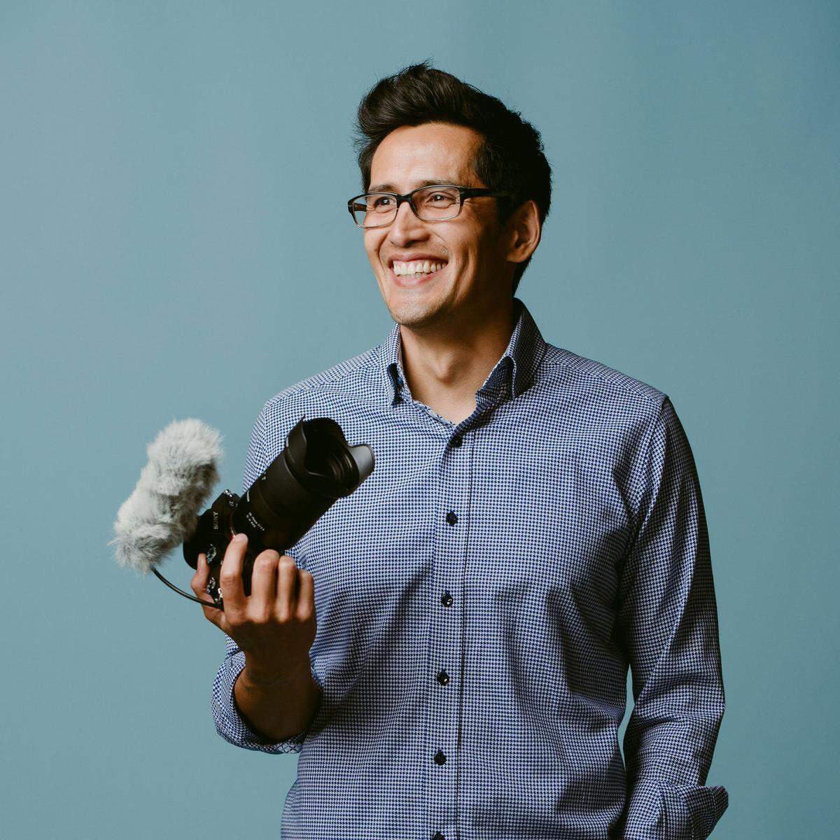 Anthony Gilmore will be using his film-making skills with the Department of Environmental Quality and Public Works. Photo courtesy of CivicLex.