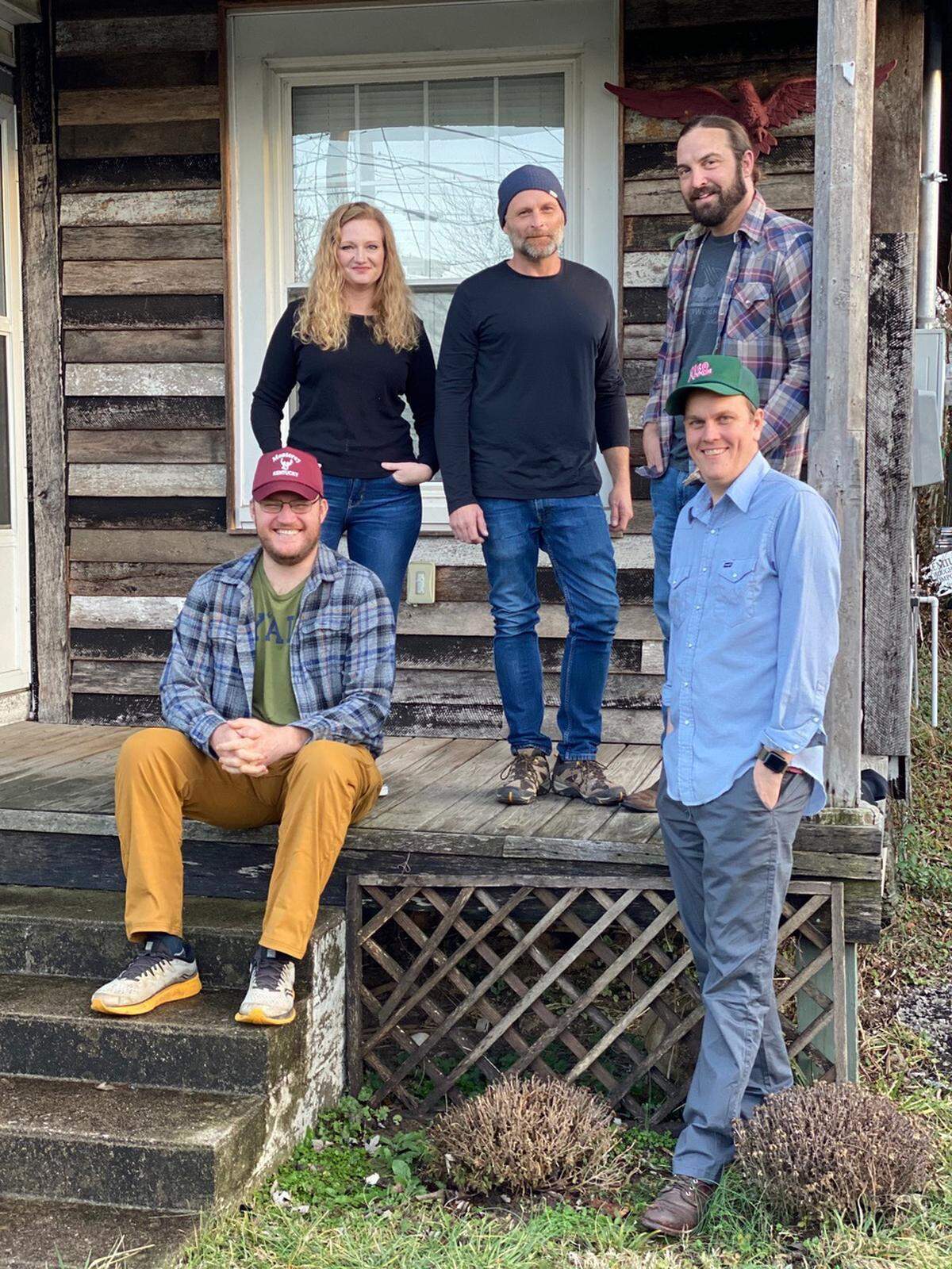 From left, Arthur Hancock, Kati Penn, Roddy Puckett, Aaron Bibelhauser and Chris Shouse are currently Hancock & Shouse, but a new name is coming with the new year and new band members.