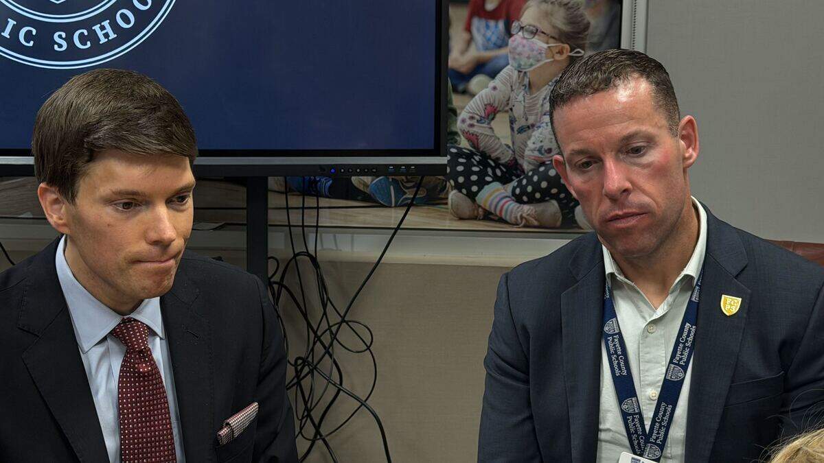 Assistant Superintendent Bill Bradford (right) will serve as acting superintendent, effective immediately, in order to maintain continuity of leadership and district operations.