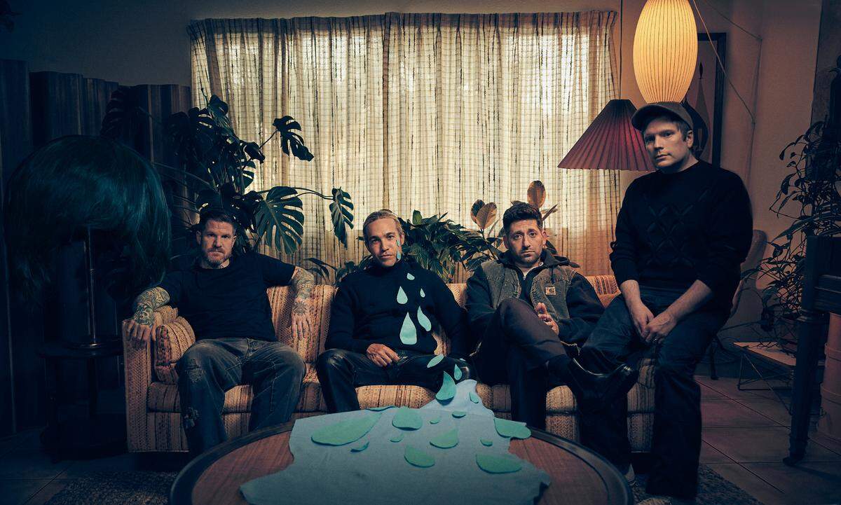 Fall Out Boy, from left, Andy Hurley, Pete Wentz, Joe Trohman, Patrick Stump, will play Rupp Arena for the first time.