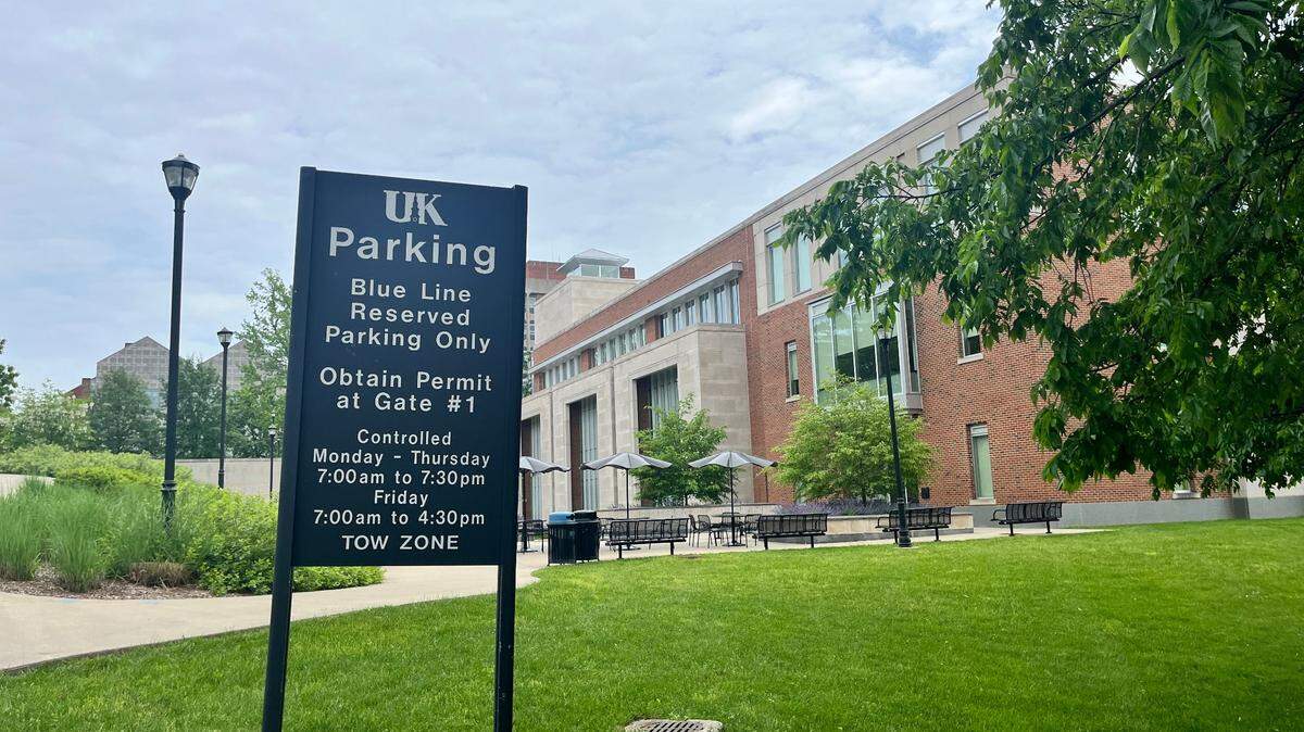 Parking operations at the University of Kentucky change slightly during the summer semester with fewer people on campus.