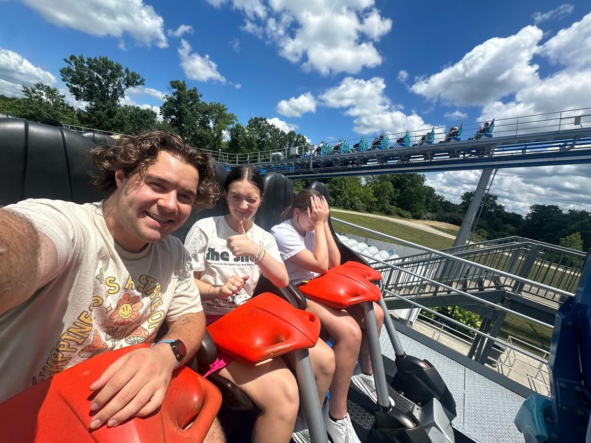 While Orion was one of the top attractions for the interns, getting stuck at the exit for 15 minutes was a sour spot of the ride.