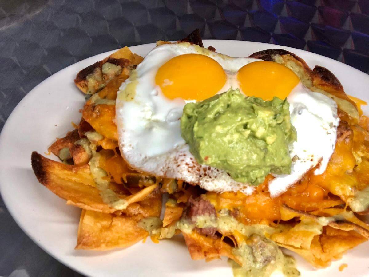 The Mustang Nachos at Rosemont Station.