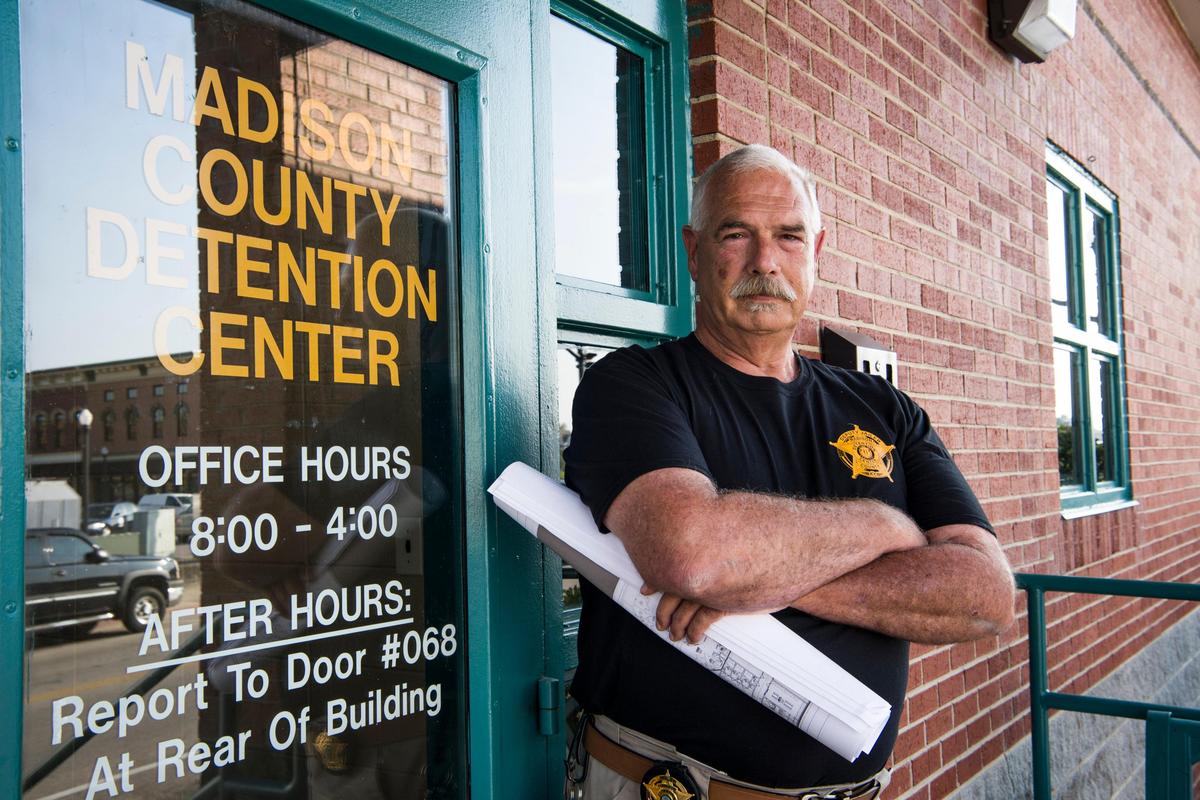 Madison County Jailer Steve Tussey would like to build a larger detention center. Tussey has the plans, he now needs the funding.