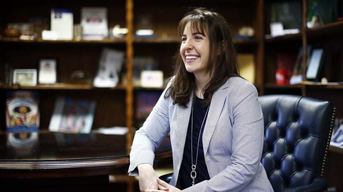 Kentucky State Treasurer Allison Ball won a second term on Nov. 4, 2019. Ball is the first Republican to serve two terms as treasurer.