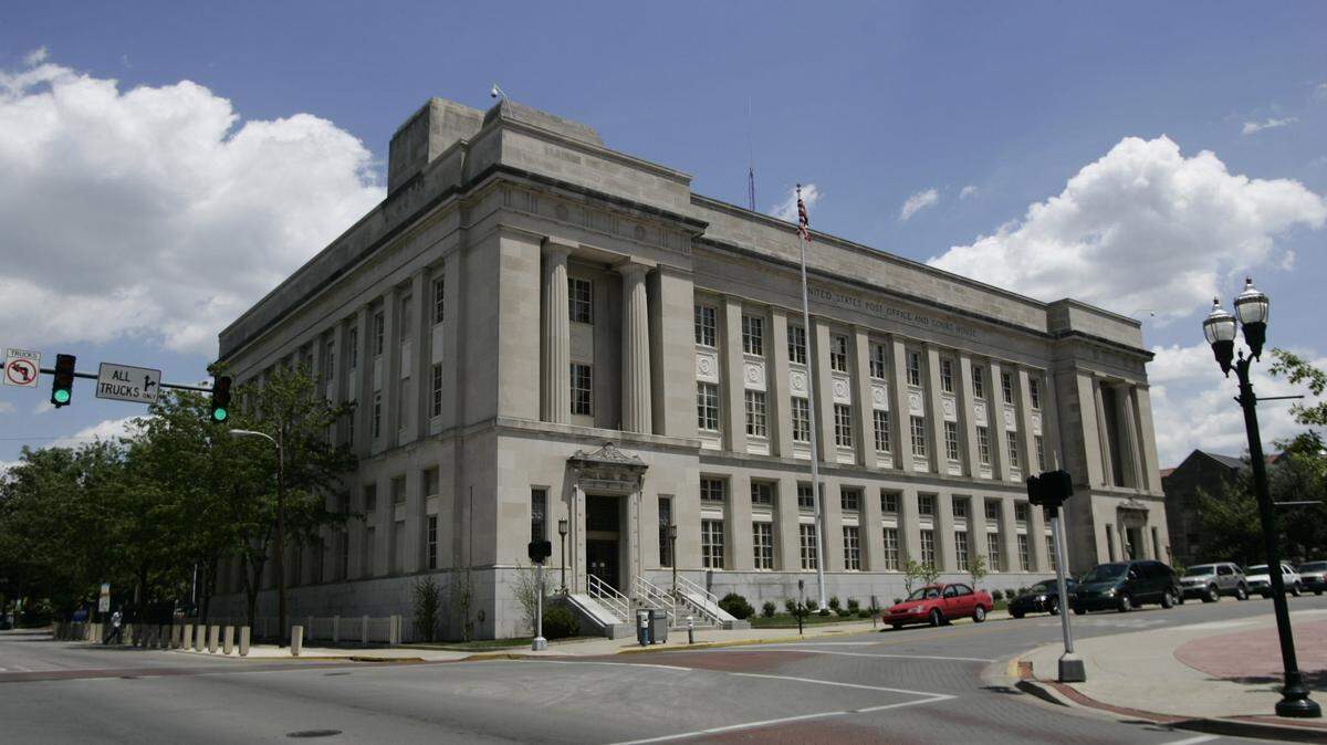 The federal courthouse on Barr Street in Lexington, Ky.