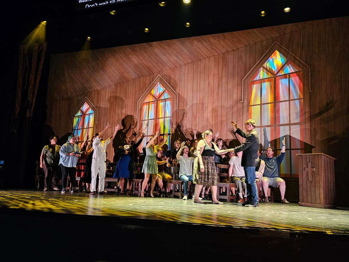 “Susannah,” performed by the University of Kentucky Opera Theatre, is a story about Susannah Polk who’s small mountain town turns against her after she is painted as a seductress by the church elders for bathing in a creek near her home.