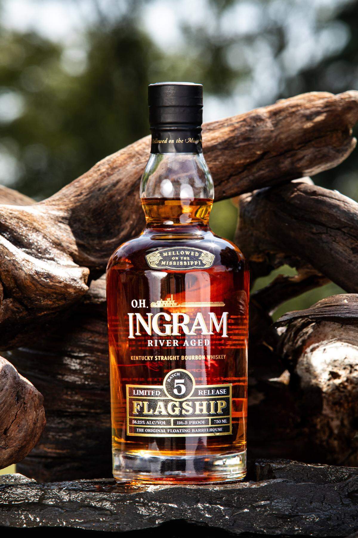 Ingram Distillery in Columbus, Ky., has released the fifth edition of its Flagship Bourbon, which was aged in barrels stored in floating rickhouses on the Mississippi River.