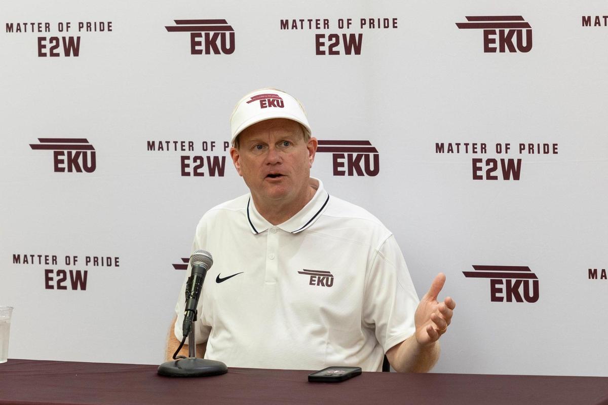 Head coach Walt Wells guided Eastern Kentucky to the school’s first appearance in the Football Championship Subdivision playoffs since 2014 last season.