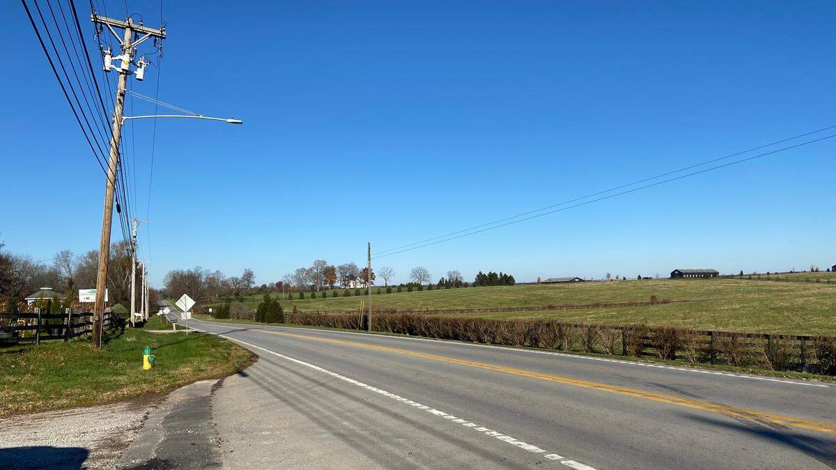 A section of Leestown Road in Lexington was shutdown Friday morning after a serious car accident.