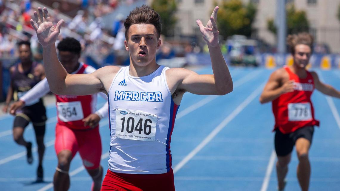 Lexington Catholic claims girls’ title, Mercer County sweeps sprints at Class 2A state meet