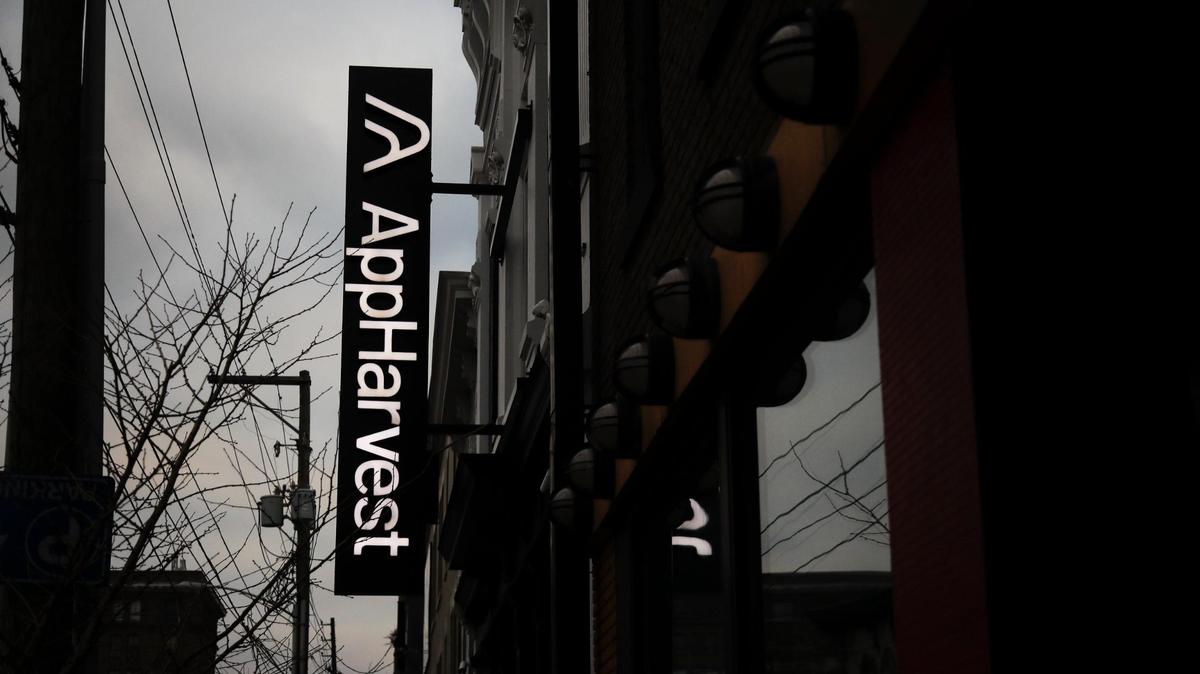 The downtown offices of AppHarvest in Lexington, Ky., Thursday, November 17, 2022.