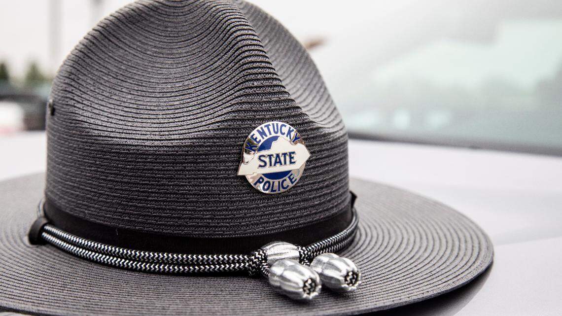 Kentucky State Police hat.