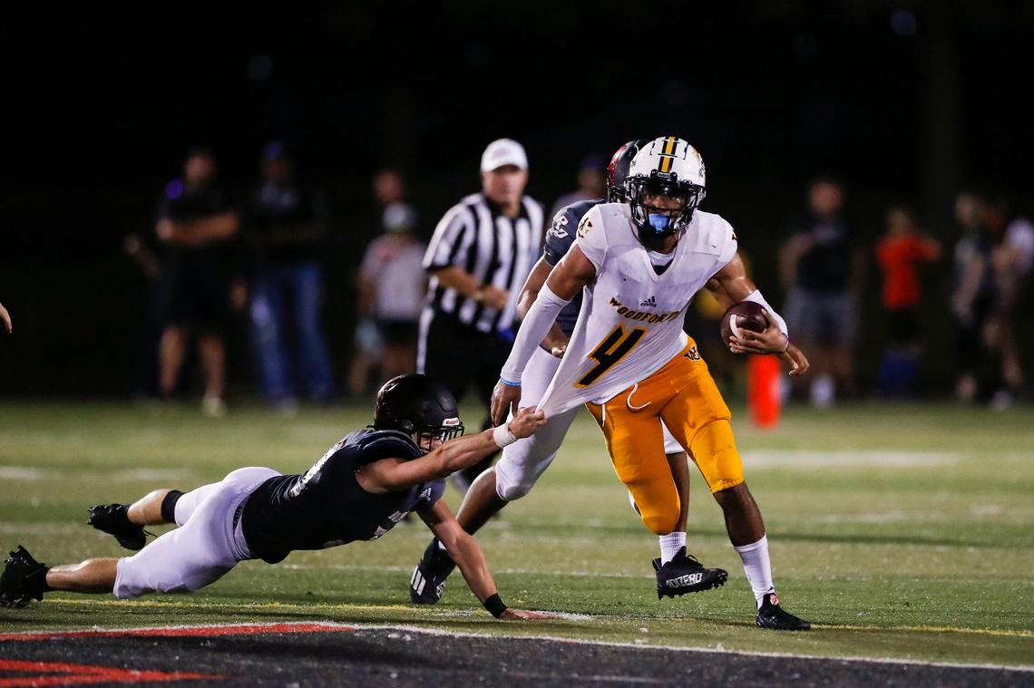 Aden Nelson (4) has helped lead Woodford County to a 22-2 record over the past two seasons.