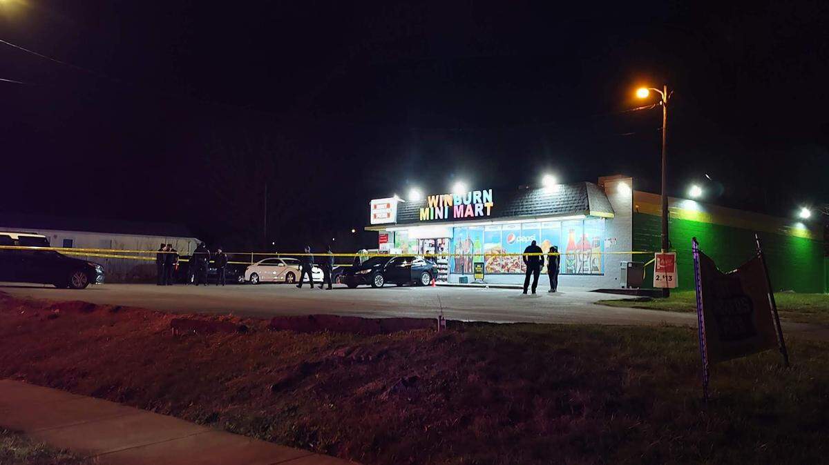 The Lexington Police Department responded to a shooting on Winburn Drive Tuesday night.