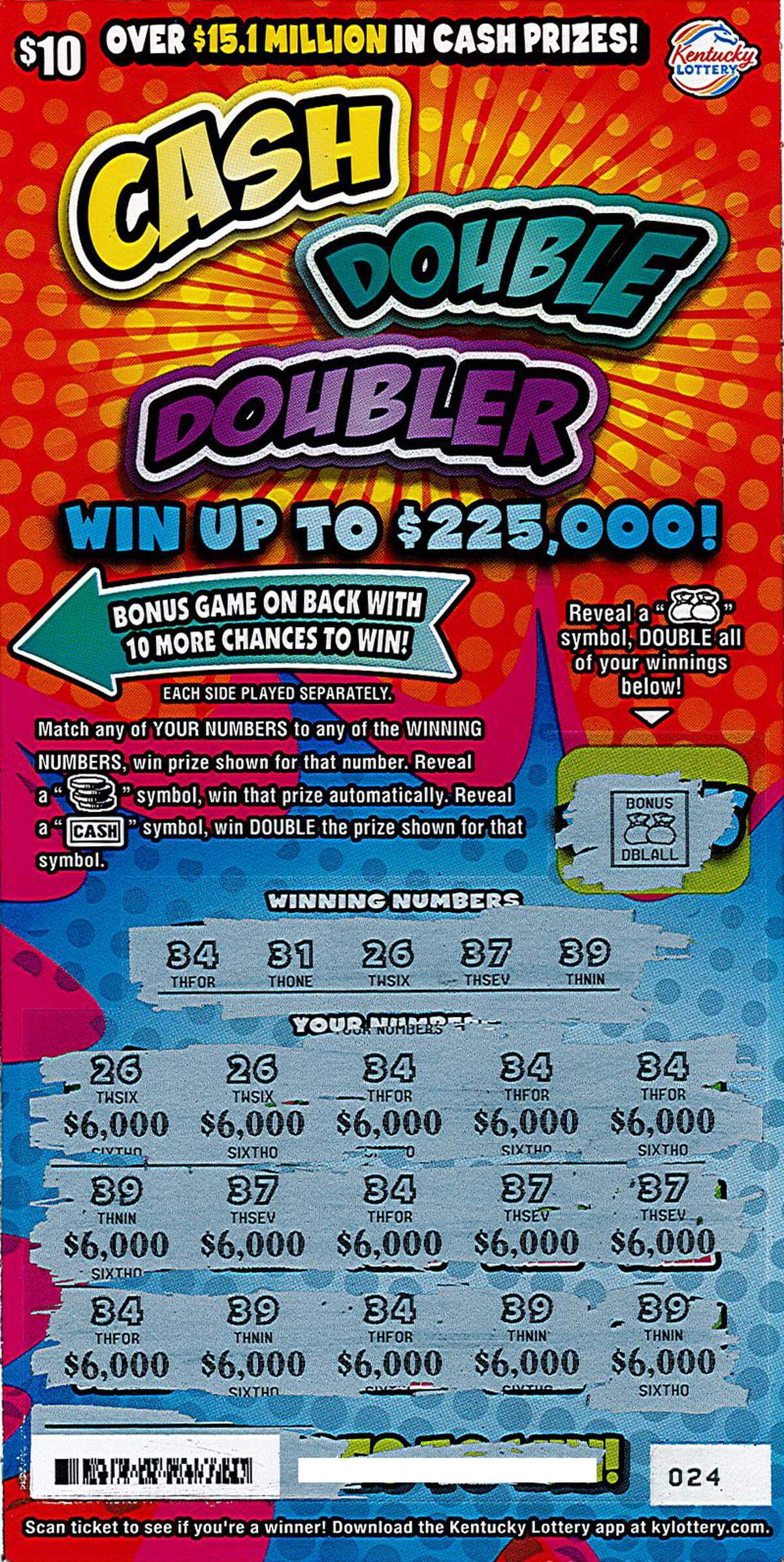 Joselyn Bonilla and her husband won more than $160,000 after taxes.